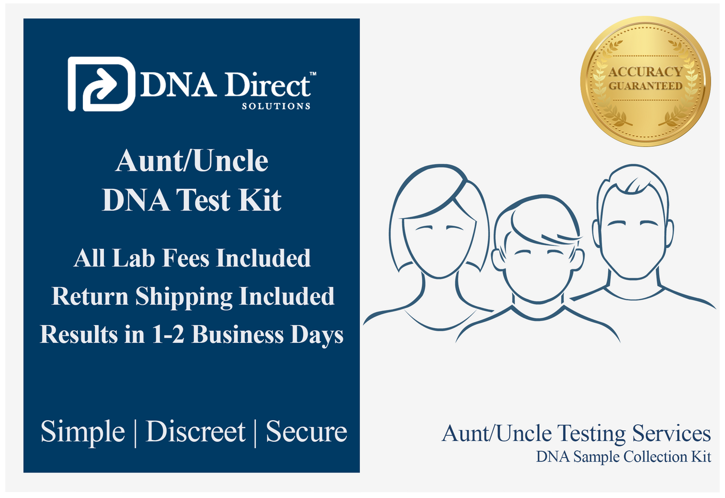 Aunt & Uncle (Avuncular) DNA Test