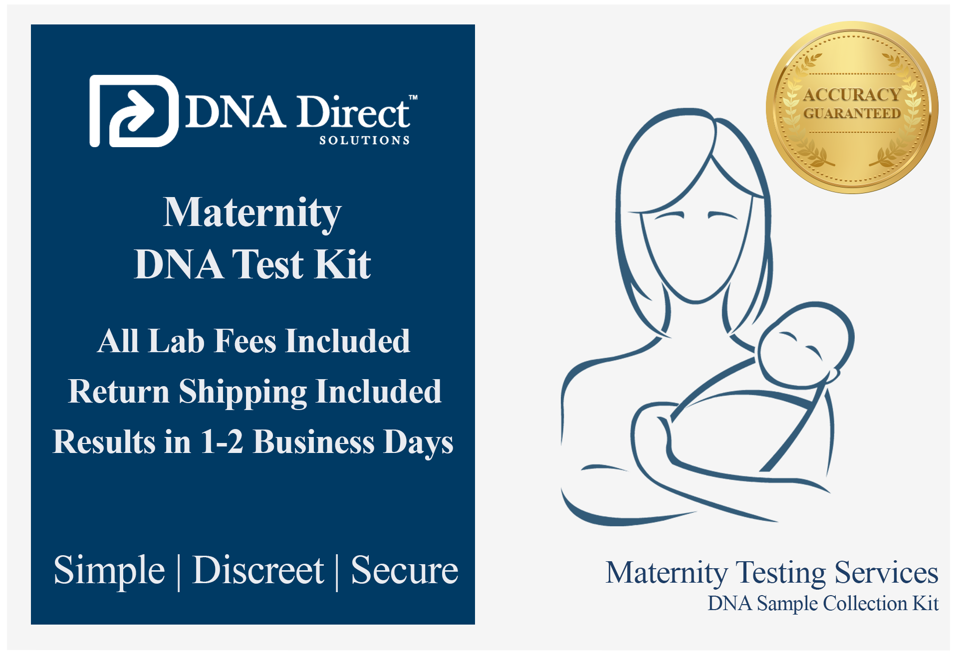 Maternity DNA Test - 2 Day Results - Starting at $99 – DNA Direct ...